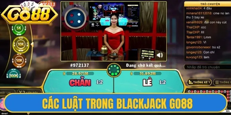 Thông tin cơ bản về các luật trong Blackjack Go88