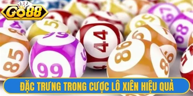 Cược Lô Xiên Hiệu Quả - Tổng Hợp 3 Chiến Thuật Kinh Điển 1 Điểm đặc trưng trong cược lô xiên hiệu quả