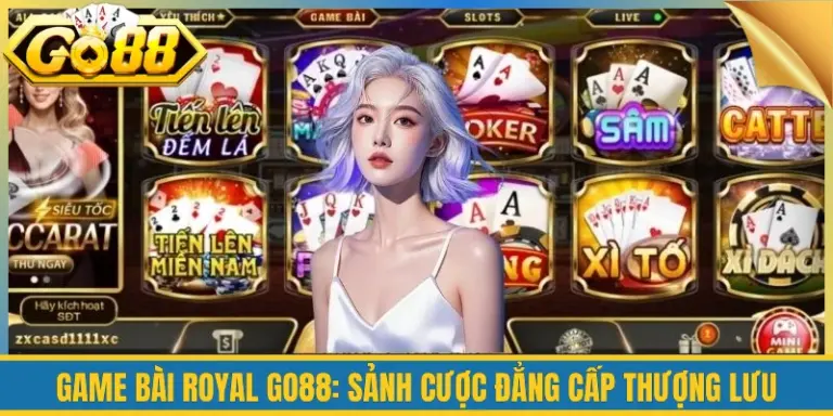 Game bài Royal Go88: Sảnh Cược Đẳng Cấp Thượng Lưu